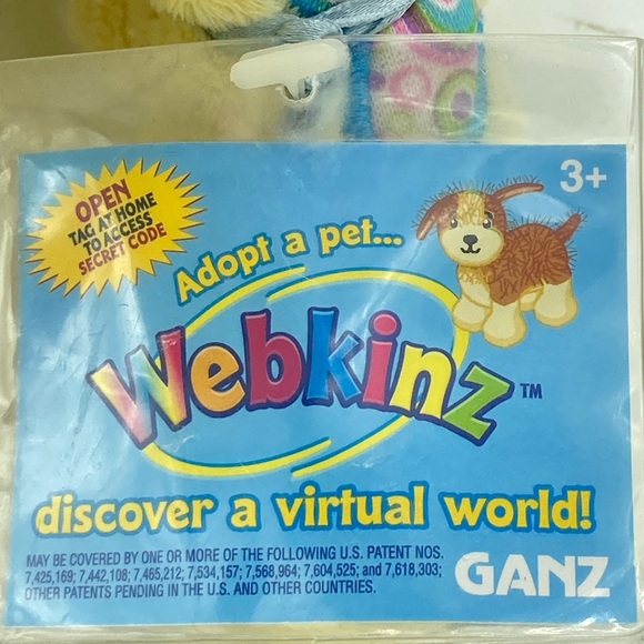 Retired Ganz Webkinz Jelly Bean Puppy 8" Plush Toy Stuffed Animal Dog WITH CODE - Picture 11 of 12